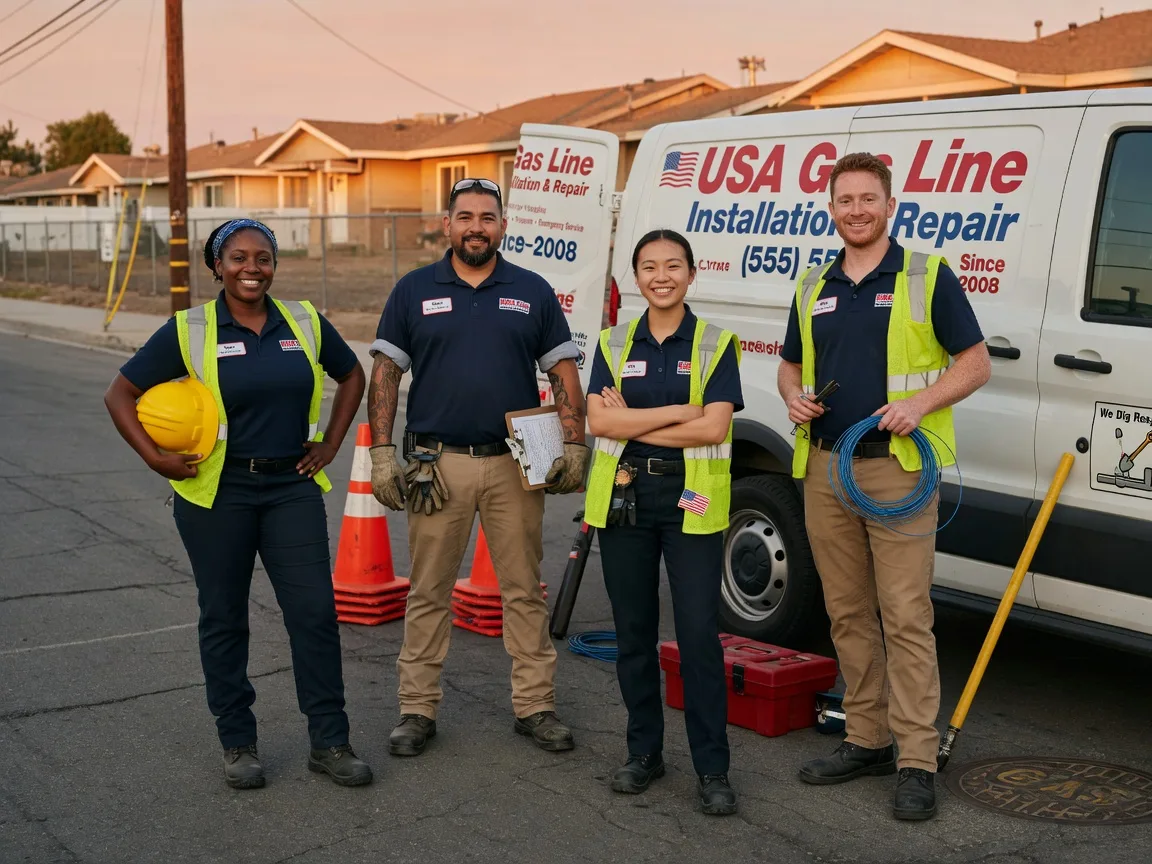 Gas Line Installation company in Russellville, AR